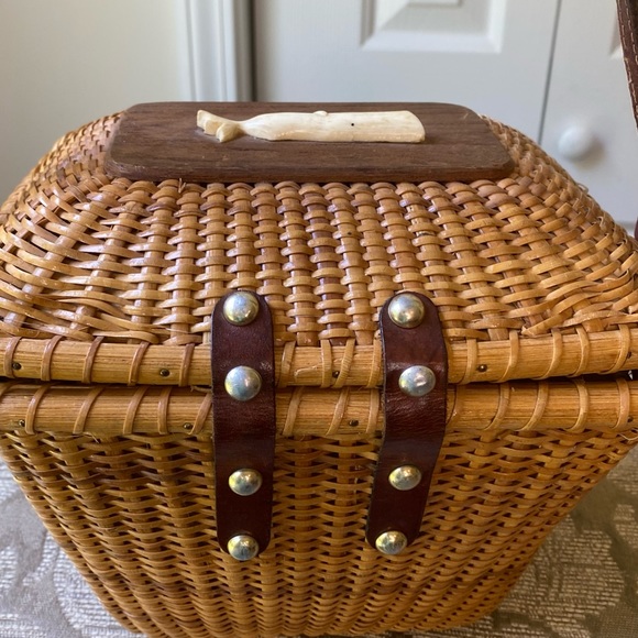vintage wicker handbag, wicker handbag, vintage Bags Vintage